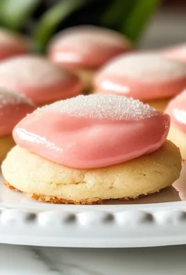 Strawberry Lemonade Melt Away Cookies