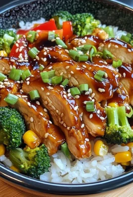 Teriyaki Chicken & Veggie Rice Bowl