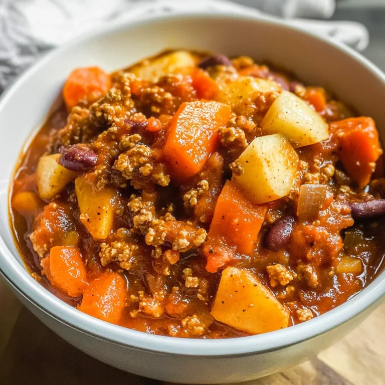 Turkey Apple Chili