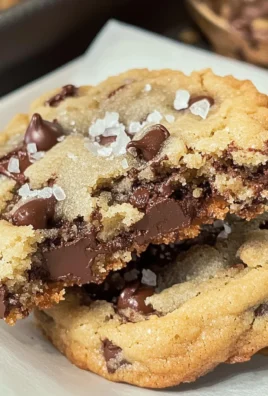 Ultra Thick and Chewy Chocolate Chip Cookies