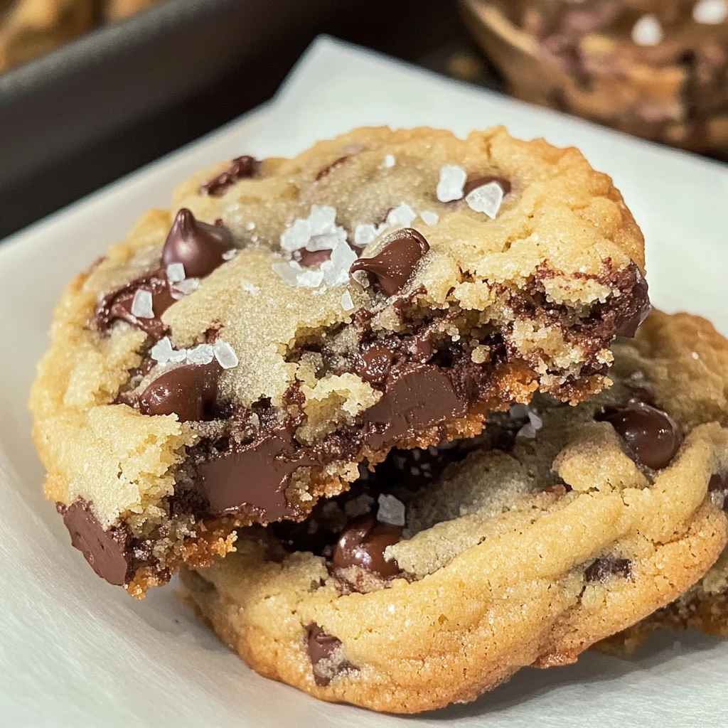 Ultra Thick and Chewy Chocolate Chip Cookies